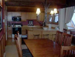 Kitchen With Attached Dining Room